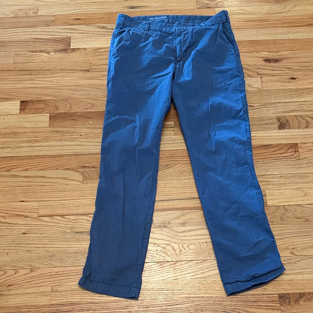 Men's Blue Chinos